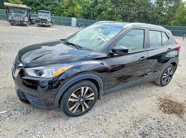 3N1CP5CVXLL524070 2020 NISSAN KICKS Черный Задняя левая четверть