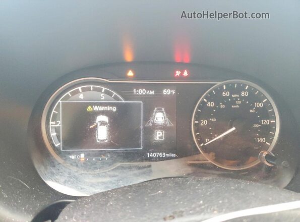 3N1CP5CVXLL524070 2020 NISSAN KICKS Черный Вид задних сидений