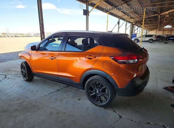 3N1CP5CVXLL529642 2020 NISSAN KICKS Оранжевый Задняя левая четверть