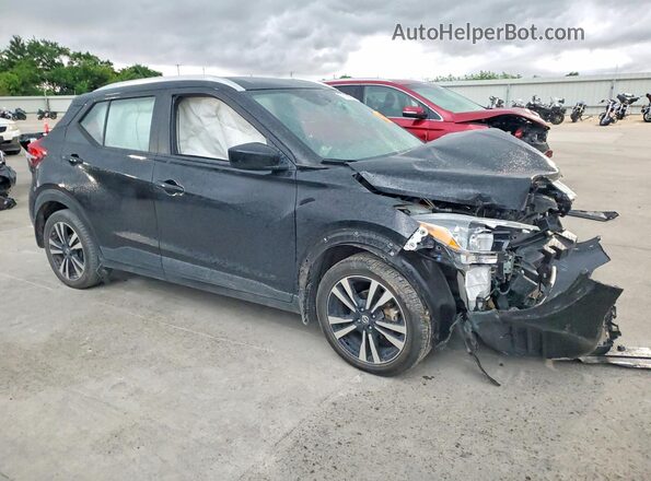 3N1CP5CVXLL561409 2020 NISSAN KICKS Черный Передняя правая четверть