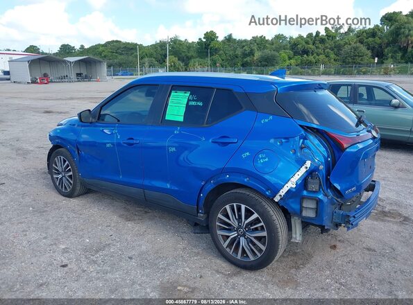 3N1CP5CVXML489838 2021 NISSAN KICKS Blue Tył lewy