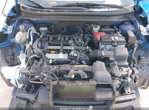 3N1CP5CVXML489838 2021 NISSAN KICKS Blue Widok z tyłu