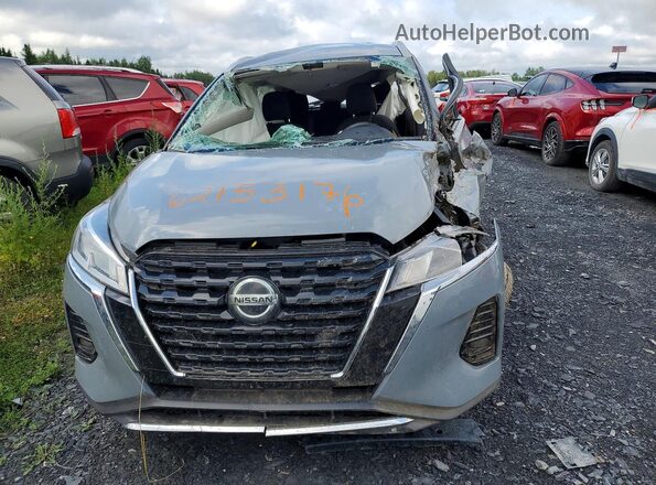 3N1CP5CVXML524748 2021 NISSAN KICKS Серый Вид спереди
