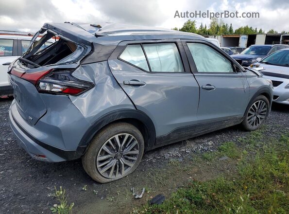 3N1CP5CVXML524748 2021 NISSAN KICKS Серый Задняя правая четверть