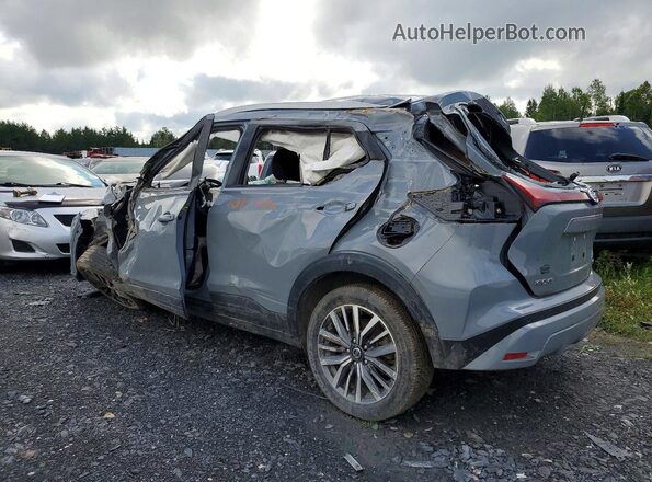 3N1CP5CVXML524748 2021 NISSAN KICKS Серый Задняя левая четверть