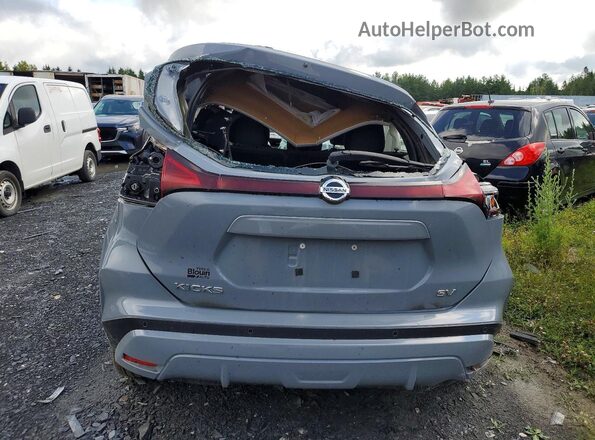 3N1CP5CVXML524748 2021 NISSAN KICKS Серый Вид сзади