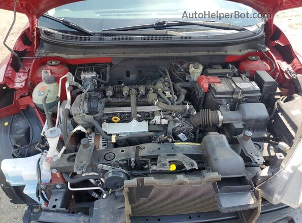 3N1CP5CVXNL479540 2022 NISSAN KICKS Red Սալոնի հետևի տեսք