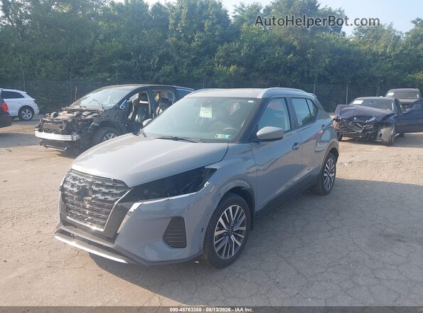 3N1CP5CVXPL469299 2023 NISSAN KICKS Light Blue Передняя левая четверть