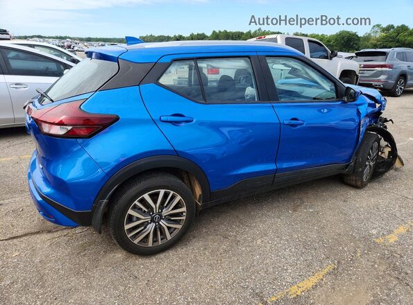 3N1CP5CVXPL536967 2023 NISSAN KICKS Blue Trasero derecho