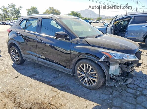 3N1CP5CVXPL569757 2023 NISSAN KICKS Черный Передняя правая четверть