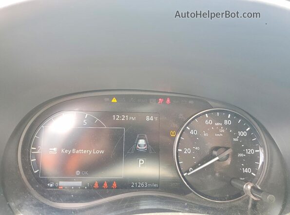 3N1CP5CVXPL571993 2023 NISSAN KICKS Серый Вид щитка приборов
