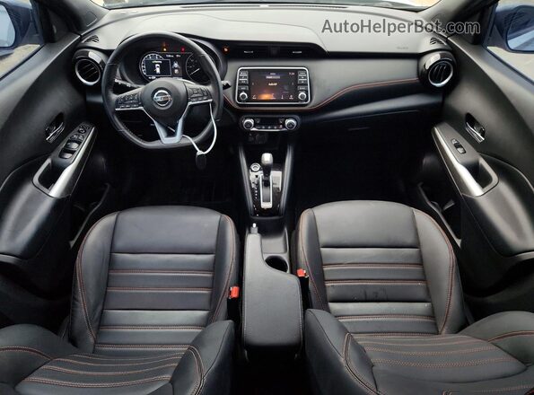 3N1CP5DV0LL542429 2020 NISSAN KICKS Серебряный Вид панели приборов