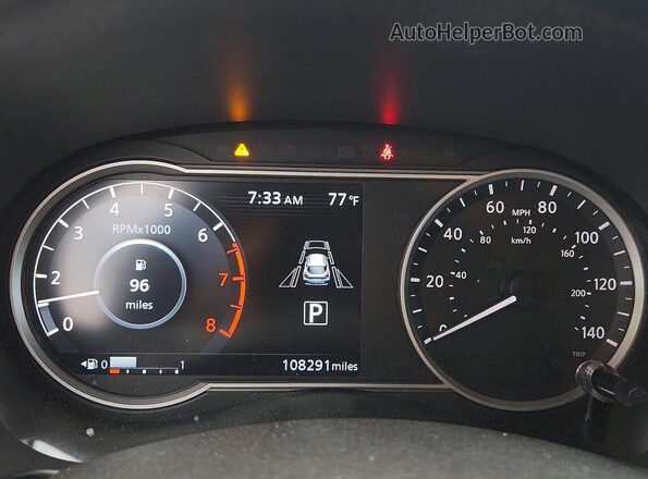 3N1CP5DV0LL542429 2020 NISSAN KICKS Серебряный Вид щитка приборов