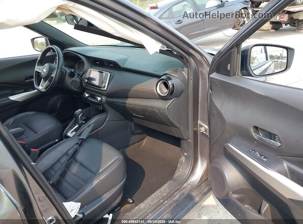 3N1CP5DV0LL554645 2020 NISSAN KICKS Gray Vista interior delantera