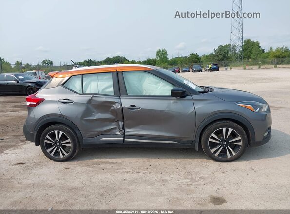 3N1CP5DV0LL554645 2020 NISSAN KICKS Gray Vista interior de 360 grados