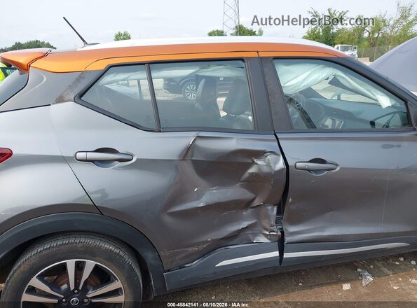 3N1CP5DV0LL554645 2020 NISSAN KICKS Gray Vista del cuadro de instrumentos