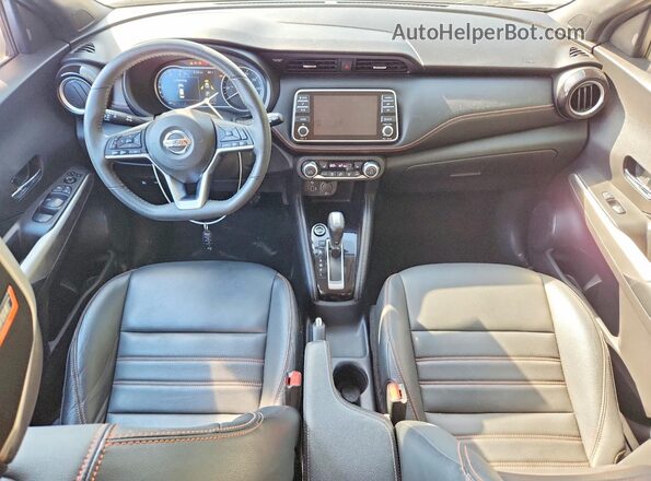 3N1CP5DV0LL558808 2020 NISSAN KICKS White წინა პანელის ხედი