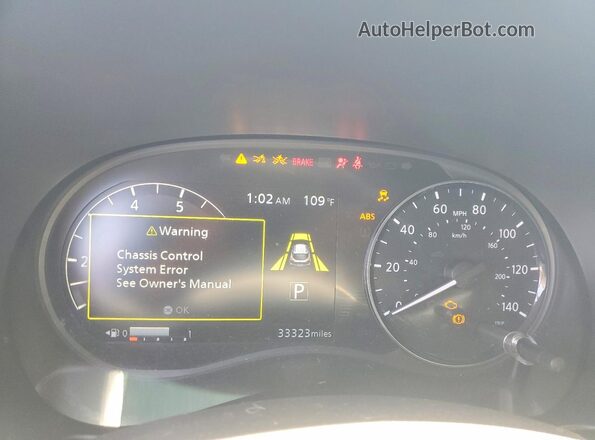 3N1CP5DV0ML477356 2021 NISSAN KICKS Gray Vista del cuadro de instrumentos