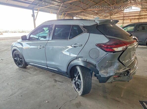 3N1CP5DV0ML477356 2021 NISSAN KICKS Gray Trasero izquierdo