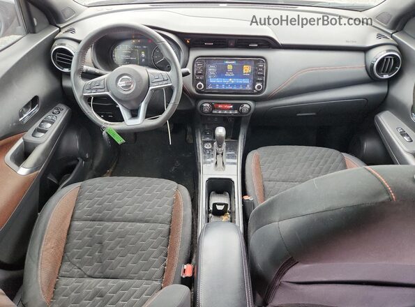 3N1CP5DV0ML496523 2021 NISSAN KICKS Burgundy წინა პანელის ხედი