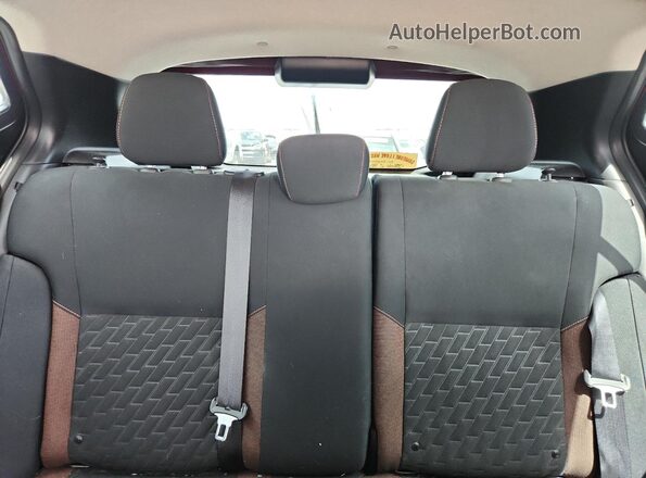 3N1CP5DV0ML496523 2021 NISSAN KICKS Burgundy უკანა სავარძლების ხედი