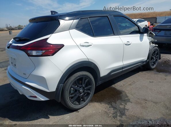 3N1CP5DV0PL552884 2023 NISSAN KICKS White Задня права чверть