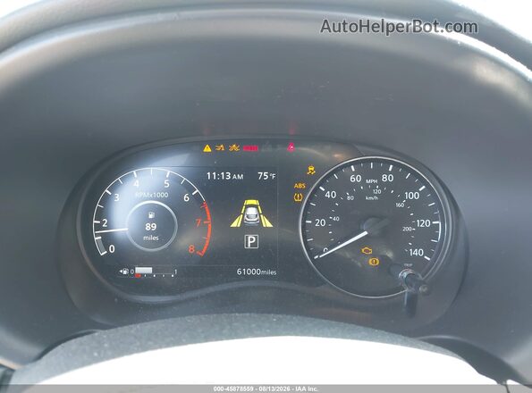 3N1CP5DV0PL552884 2023 NISSAN KICKS White Вид задніх сидінь