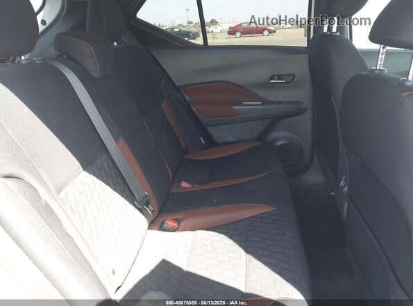 3N1CP5DV0PL552884 2023 NISSAN KICKS White Вид наклейки з VIN-кодом