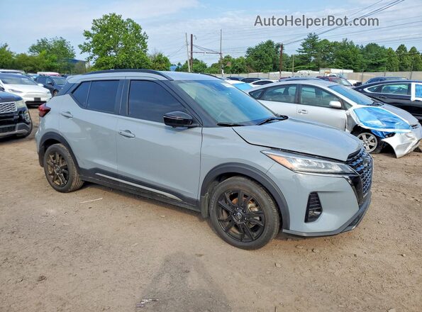 3N1CP5DV0RL543590 2024 NISSAN KICKS Gray Передня права чверть
