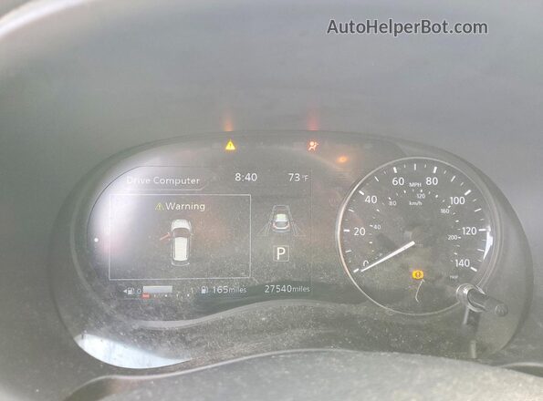 3N1CP5DV0RL543590 2024 NISSAN KICKS Gray Вид щитка приладів