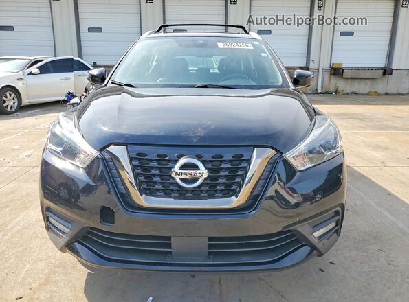 3N1CP5DV1LL505955 2020 NISSAN KICKS Black Front view