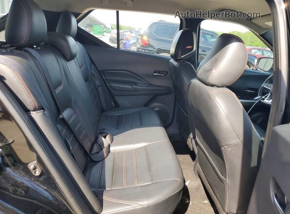 3N1CP5DV1LL505955 2020 NISSAN KICKS Black Rear seats view
