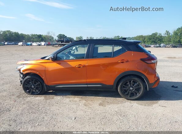 3N1CP5DV1ML528413 2021 NISSAN KICKS Orange 