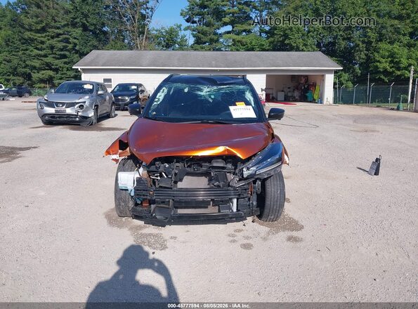 3N1CP5DV1ML528413 2021 NISSAN KICKS Orange Vista interior trasera