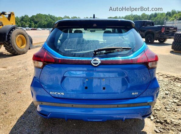 3N1CP5DV1ML563517 2021 NISSAN KICKS Синий Вид сзади