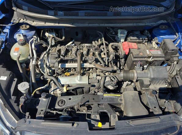3N1CP5DV1ML563517 2021 NISSAN KICKS Синий Вид задней части салона