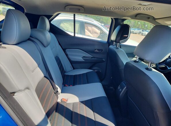 3N1CP5DV1ML563517 2021 NISSAN KICKS Синий Вид задних сидений