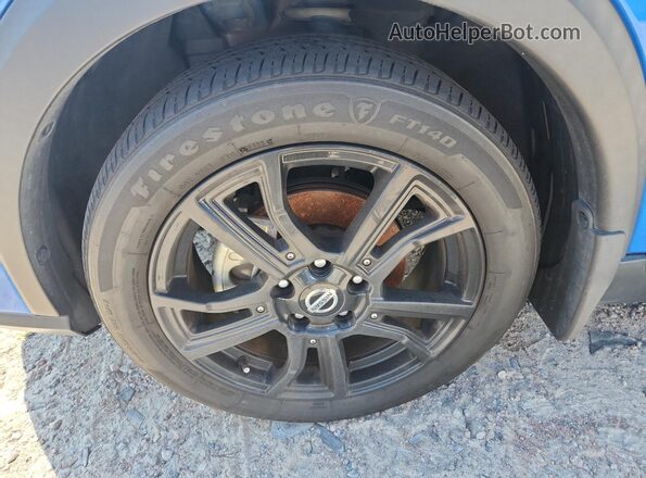 3N1CP5DV1ML563517 2021 NISSAN KICKS Синий Вид наклейки с VIN-кодом