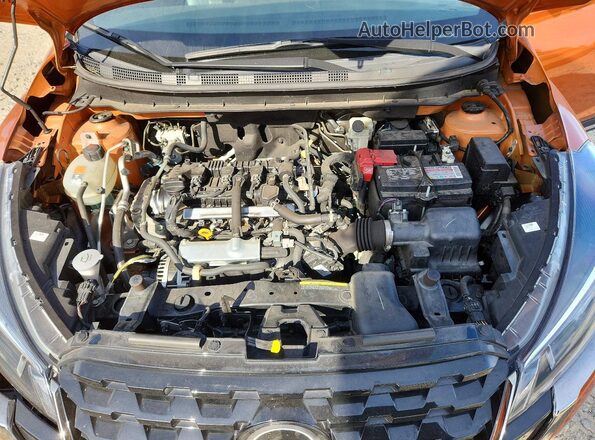 3N1CP5DV1PL498253 2023 NISSAN KICKS Оранжевый Вид подкапотного пространства