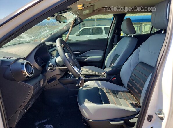 3N1CP5DV1PL509137 2023 NISSAN KICKS White Vista interior delantera