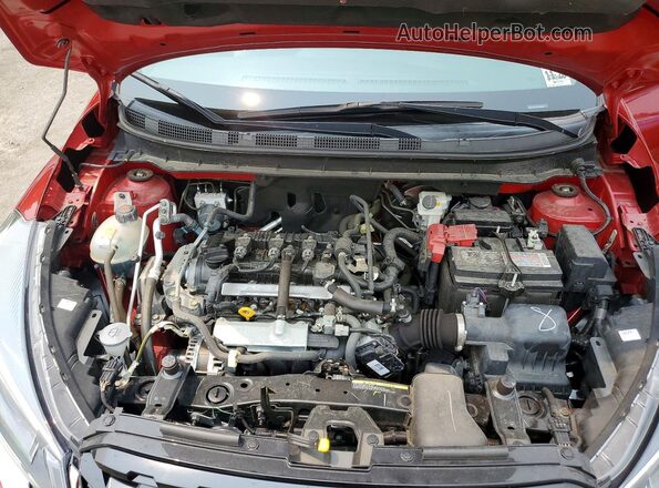 3N1CP5DV1PL536581 2023 NISSAN KICKS Красный Вид подкапотного пространства
