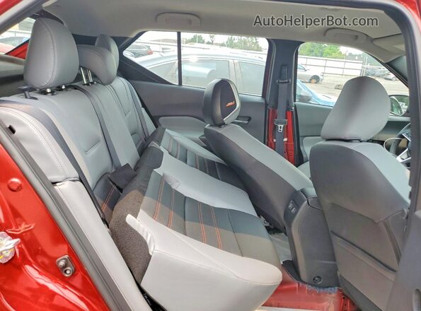 3N1CP5DV1PL536581 2023 NISSAN KICKS Красный Вид задней части салона