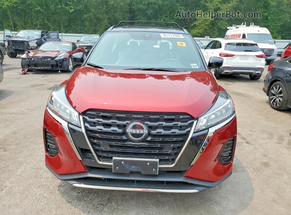 3N1CP5DV1PL536581 2023 NISSAN KICKS Красный Вид спереди