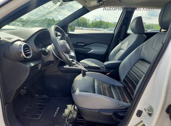 3N1CP5DV1PL539013 2023 NISSAN KICKS White წინა სალონის ხედი