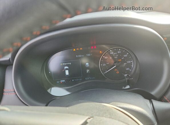 3N1CP5DV1RL527558 2024 NISSAN KICKS Белый Вид щитка приборов