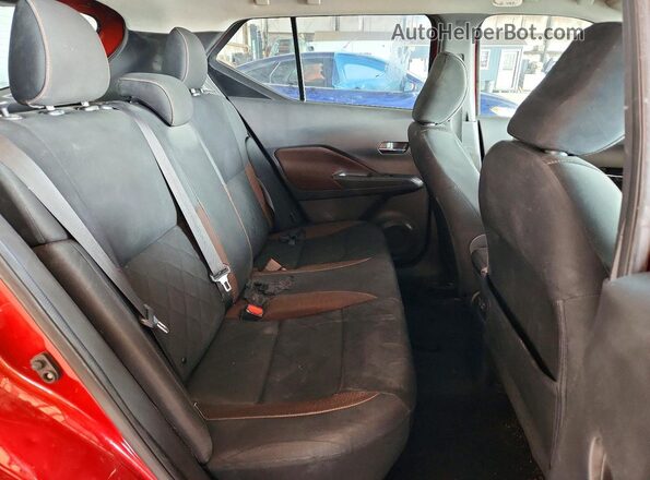 3N1CP5DV2LL525423 2020 NISSAN KICKS Burgundy Widok tylnych siedzeń