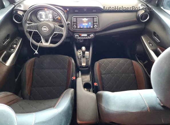 3N1CP5DV2LL525423 2020 NISSAN KICKS Burgundy Widok deski rozdzielczej