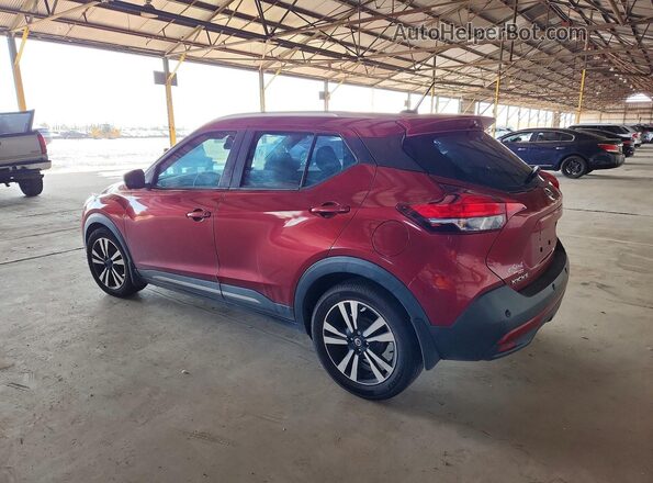 3N1CP5DV2LL525423 2020 NISSAN KICKS Burgundy Tył lewy