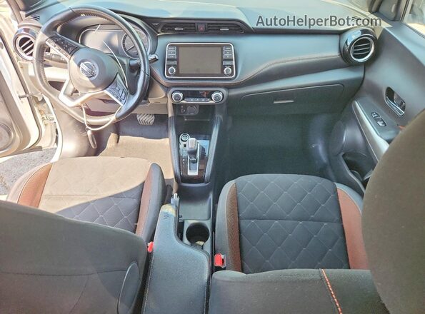 3N1CP5DV2LL531674 2020 NISSAN KICKS White წინა პანელის ხედი