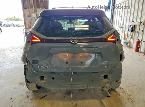 3N1CP5DV2ML492795 2021 NISSAN KICKS Gray Вид ззаду